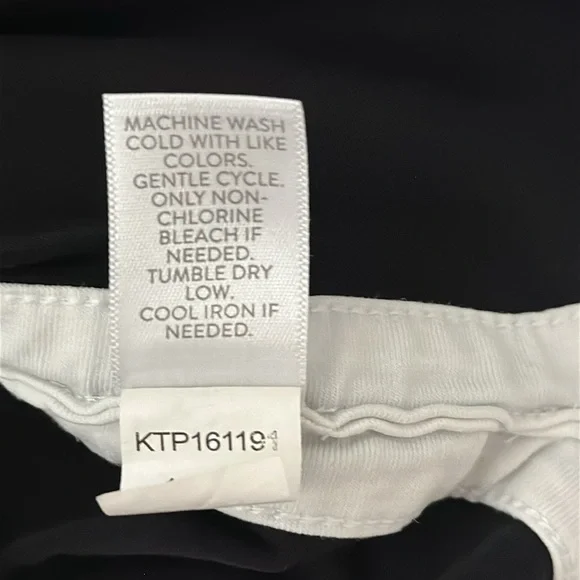 J. Jill Fit Black and White Progress Color Block Tunic Top Size M - Picture 10 of 11